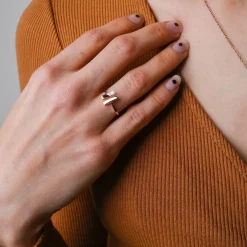 Holzkern Ringe|Schmuck^Campania Ring