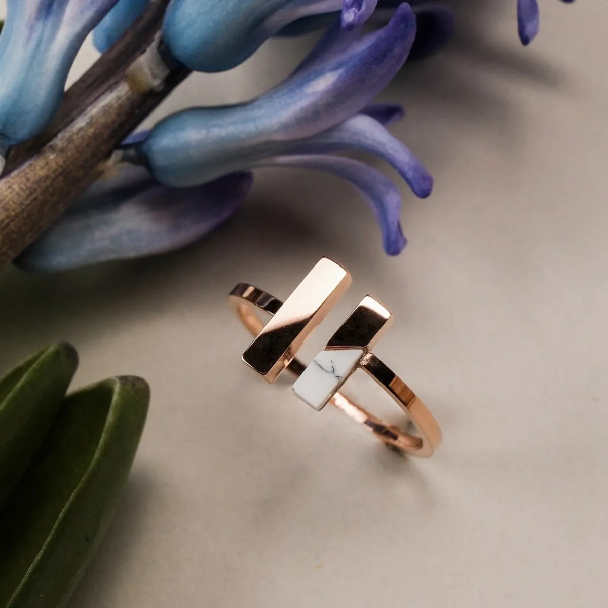 Holzkern Ringe|Schmuck^Campania Ring