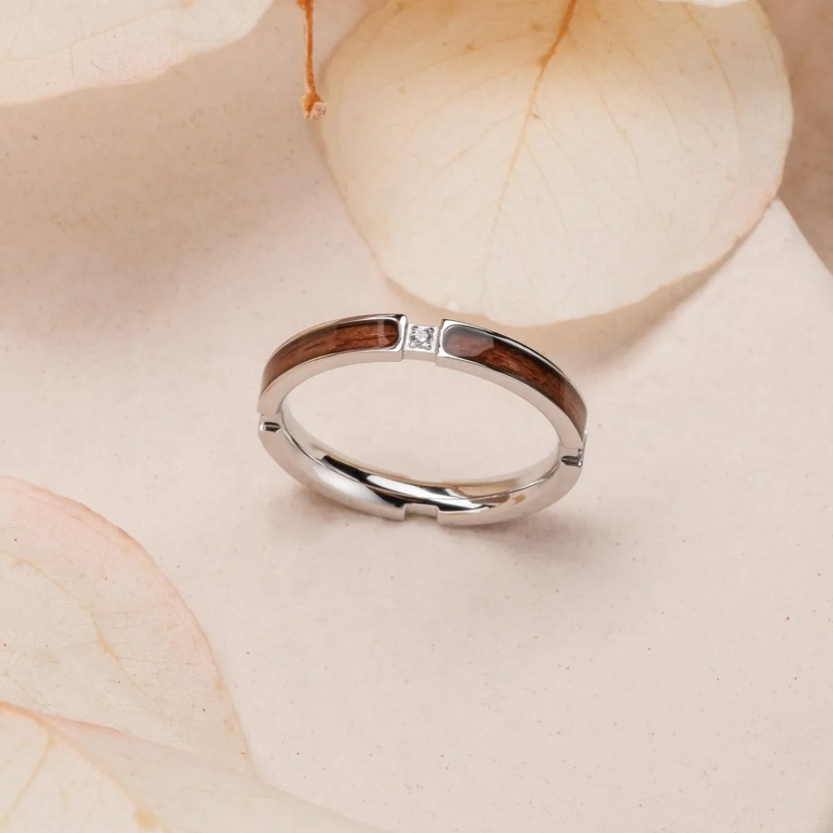 Holzkern Ringe|Schmuck^Campania Ring II