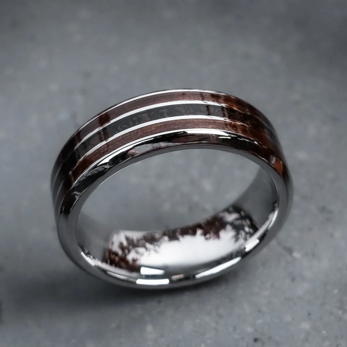 Holzkern Ringe|Schmuck^Cartesian Ring