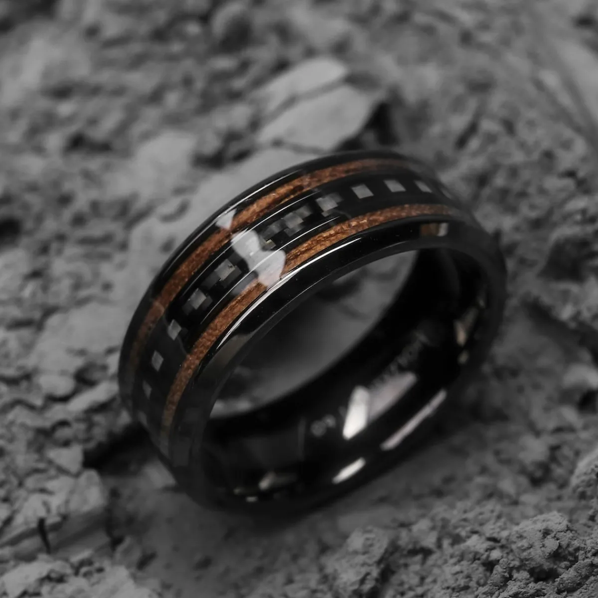 Holzkern Ringe|Schmuck^Cartesian Ring