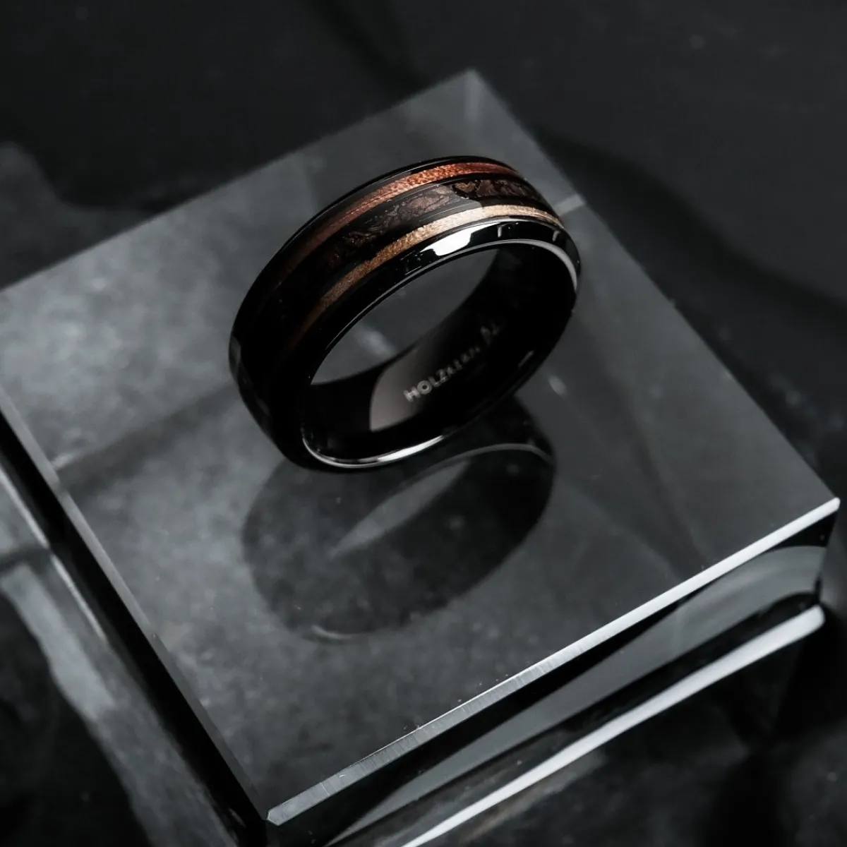 Holzkern Ringe|Schmuck^Cartesian Ring