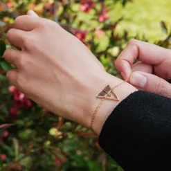 Holzkern Armbänder|Schmuck^Chiaroscuro Armband