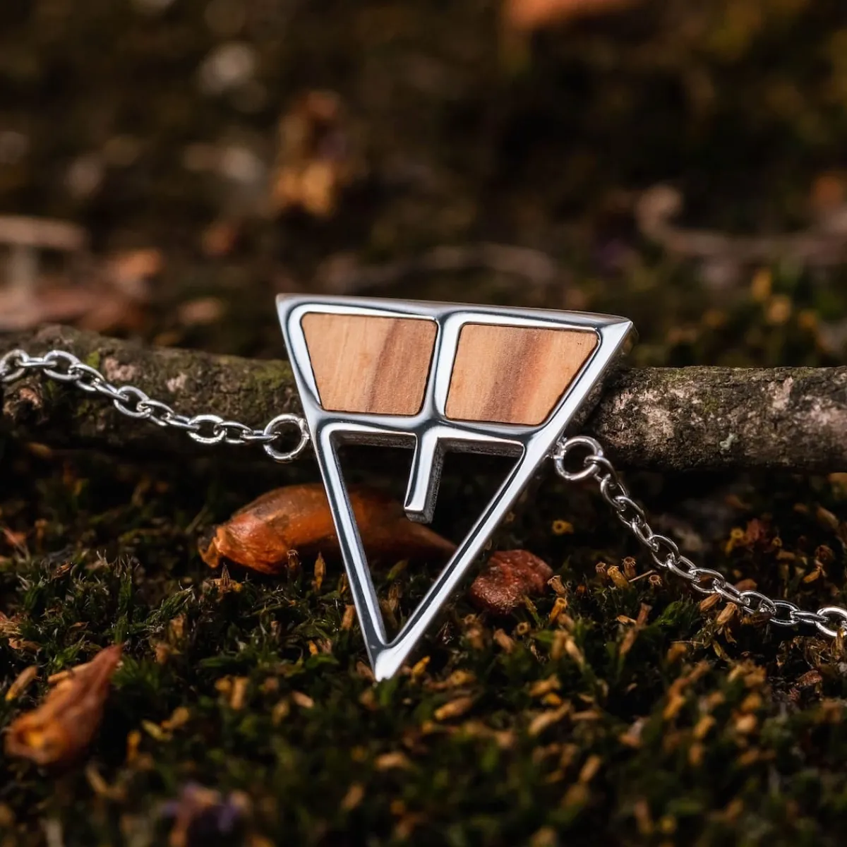 Holzkern Armbänder|Schmuck^Chiaroscuro Armband