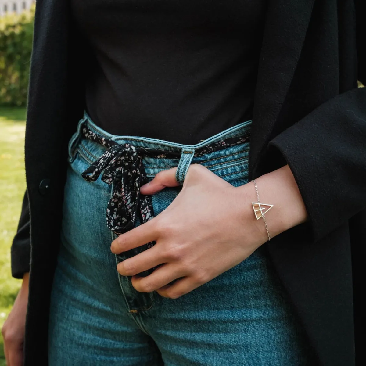 Holzkern Armbänder|Schmuck^Chiaroscuro Armband