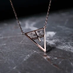 Holzkern Halsketten|Schmuck^Chiaroscuro Halskette
