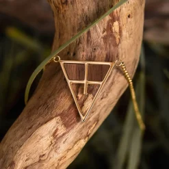 Holzkern Halsketten|Schmuck^Chiaroscuro Halskette