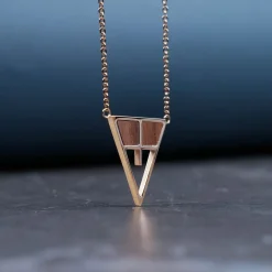 Holzkern Halsketten|Schmuck^Chiaroscuro Halskette
