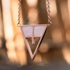 Holzkern Halsketten|Schmuck^Chiaroscuro Halskette