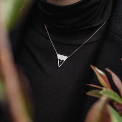 Holzkern Halsketten|Schmuck^Chiaroscuro Halskette