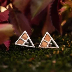 Holzkern Ohrringe|Schmuck^Chiaroscuro Ohrringe
