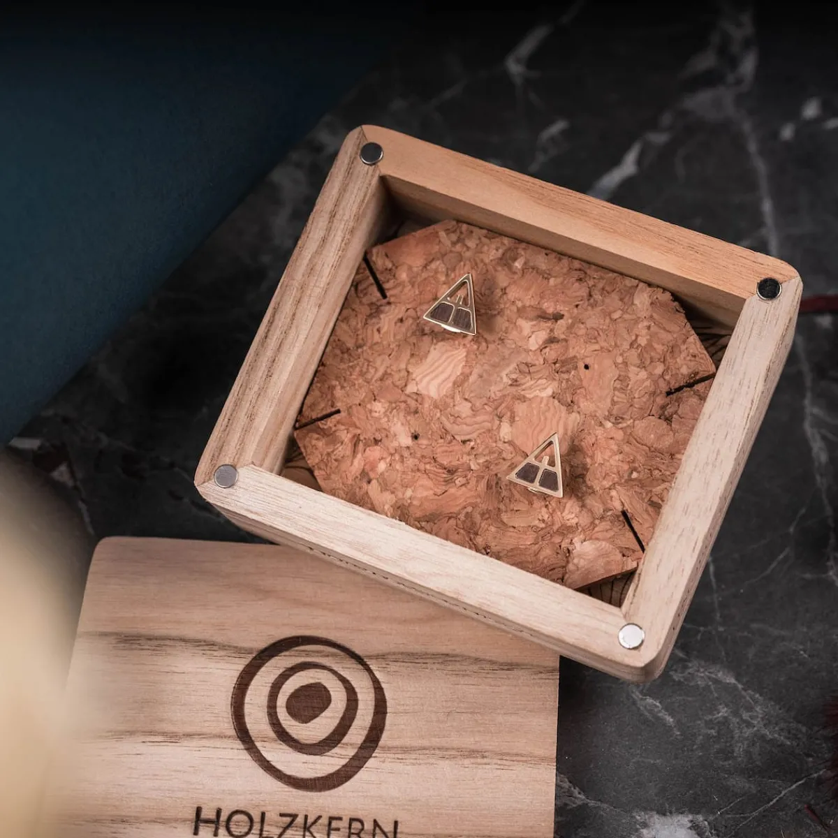 Holzkern Ohrringe|Schmuck^Chiaroscuro Ohrringe