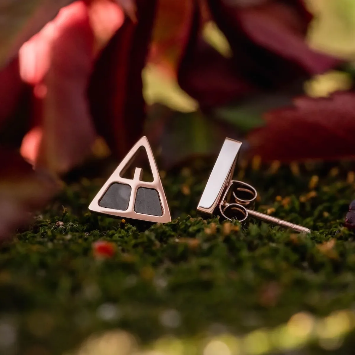 Holzkern Ohrringe|Schmuck^Chiaroscuro Ohrringe