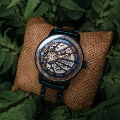 Holzkern Uhren^Cobalt