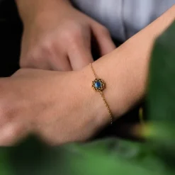 Holzkern Armbänder|Schmuck^Composition Armband