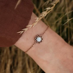 Holzkern Armbänder|Schmuck^Composition Armband