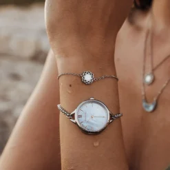 Holzkern Armbänder|Schmuck^Composition Armband