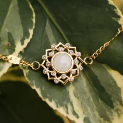 Holzkern Armbänder|Schmuck^Composition Gem Armband