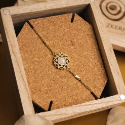 Holzkern Armbänder|Schmuck^Composition Gem Armband