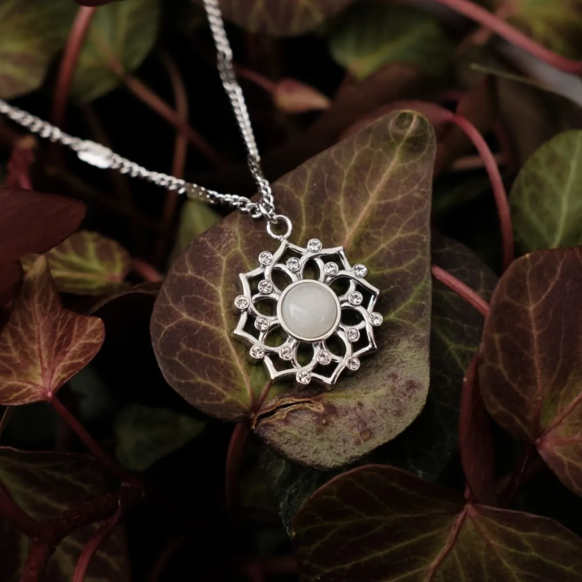 Holzkern Halsketten|Schmuck^Composition Gem Halskette
