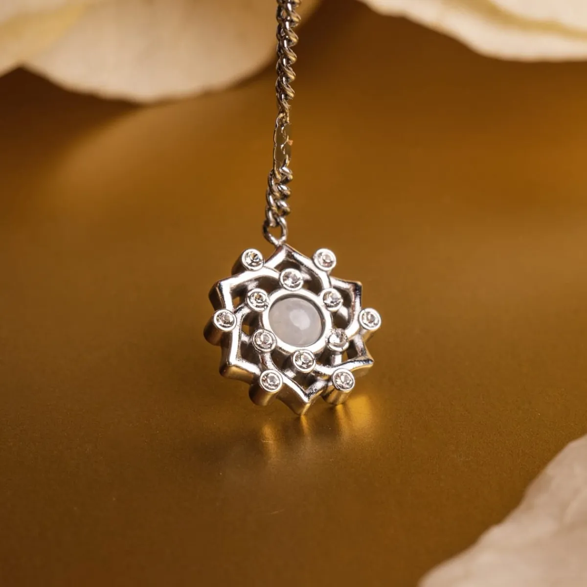 Holzkern Ohrringe|Schmuck^Composition Gem Ohrringe