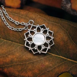 Holzkern Schmuck|Halsketten^Composition Halskette
