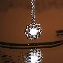 Holzkern Schmuck|Halsketten^Composition Halskette