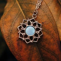 Holzkern Halsketten|Schmuck^Composition Halskette