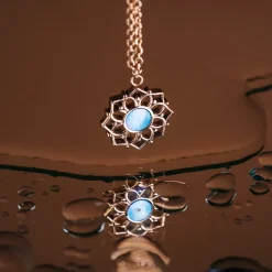 Holzkern Halsketten|Schmuck^Composition Halskette