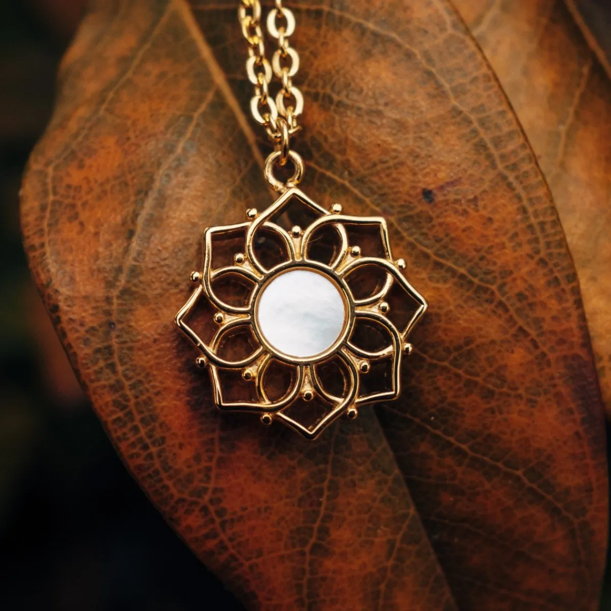 Holzkern Halsketten|Schmuck^Composition Halskette