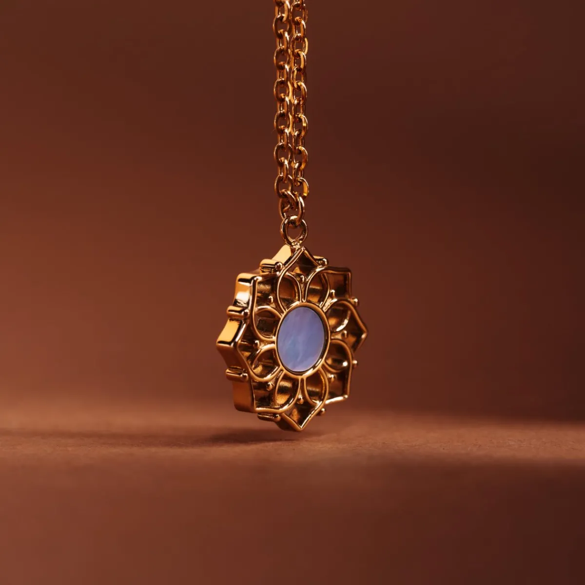 Holzkern Halsketten|Schmuck^Composition Halskette