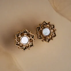 Holzkern Ohrringe|Schmuck^Composition Ohrringe