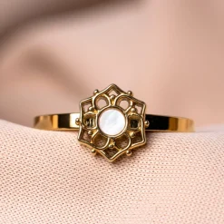 Holzkern Ringe|Schmuck^Composition Ring