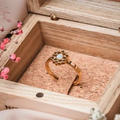 Holzkern Ringe|Schmuck^Composition Ring