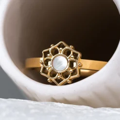 Holzkern Ringe|Schmuck^Composition Ring