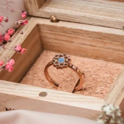 Holzkern Ringe|Schmuck^Composition Ring