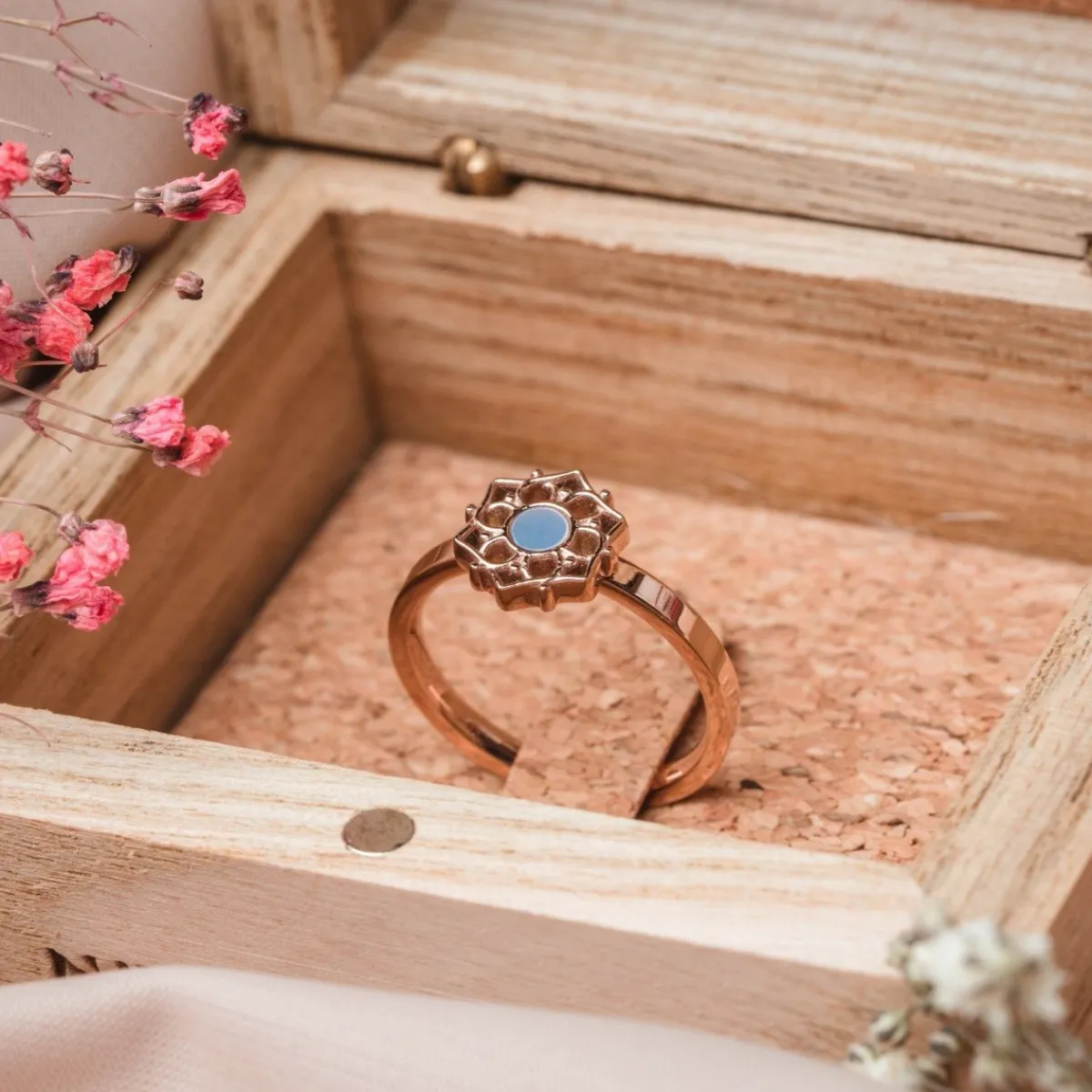 Holzkern Ringe|Schmuck^Composition Ring
