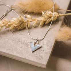 Holzkern Halsketten|Schmuck^Conceptual Halskette