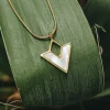 Holzkern Halsketten|Schmuck^Conceptual Halskette