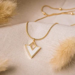 Holzkern Halsketten|Schmuck^Conceptual Halskette