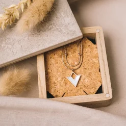Holzkern Halsketten|Schmuck^Conceptual Halskette