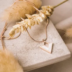 Holzkern Halsketten|Schmuck^Conceptual Halskette