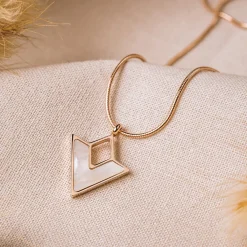 Holzkern Halsketten|Schmuck^Conceptual Halskette