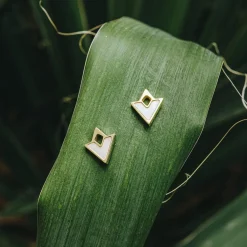 Holzkern Ohrringe|Schmuck^Conceptual Ohrringe