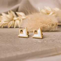 Holzkern Ohrringe|Schmuck^Conceptual Ohrringe