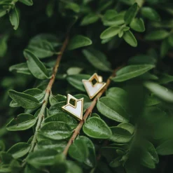 Holzkern Ohrringe|Schmuck^Conceptual Ohrringe