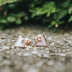 Holzkern Ohrringe|Schmuck^Conceptual Ohrringe