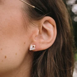 Holzkern Ohrringe|Schmuck^Conceptual Ohrringe