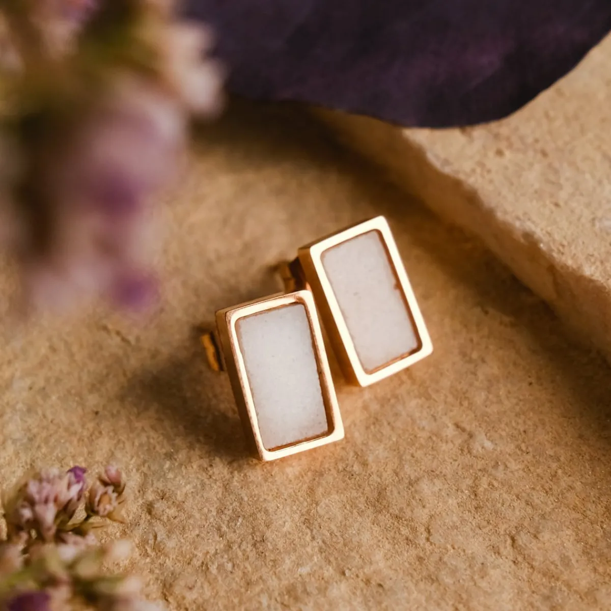 Holzkern Ohrringe|Schmuck^Contour Ohrringe