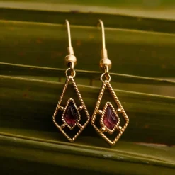 Holzkern Ohrringe|Schmuck^Daydreamer Ohrringe